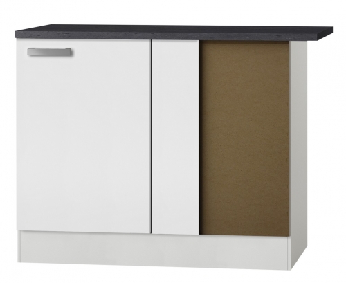 OPTIFIT Eckunterschrank »Oslo«, weiß, Breite 110 cm