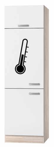 OPTIFIT Maxi-Kühlumbauschrank »Genf«, weiß, Breite 60 cm
