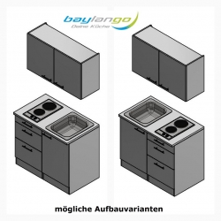 Optifit Miniküche mit E-Geräte »Lagos«, Breite 100 cm