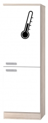 OPTIFIT Kühlumbauschrank »Genf«, weiß, Breite 60 cm
