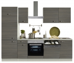 Optifit Küchenzeile mit E-Geräte »Vigo«, Breite 270 cm, Pinie